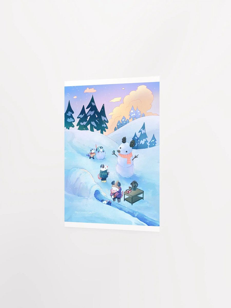 Snow Adventures Possum Print product image (4)