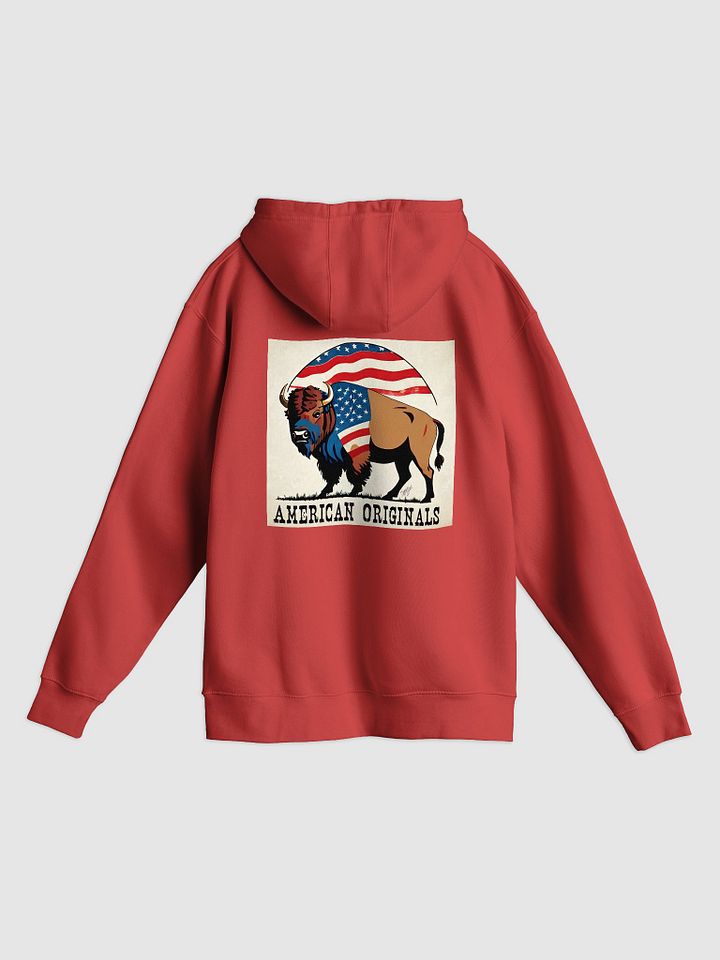 American Original Bison Pull Over Hoodie product image (14)