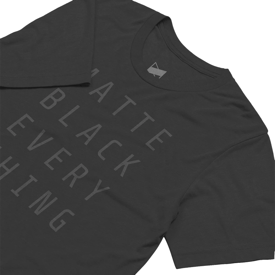Matte Black Everything T-Shirt product image (3)