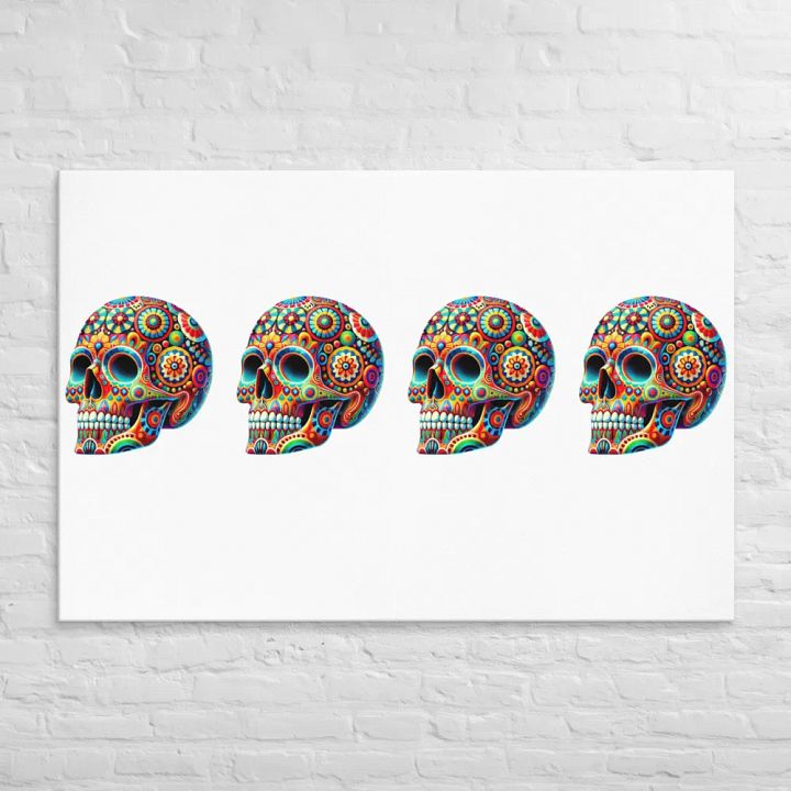 680 - SKULL WALL ART, Wall Art for Wall - Canvas product image (1)