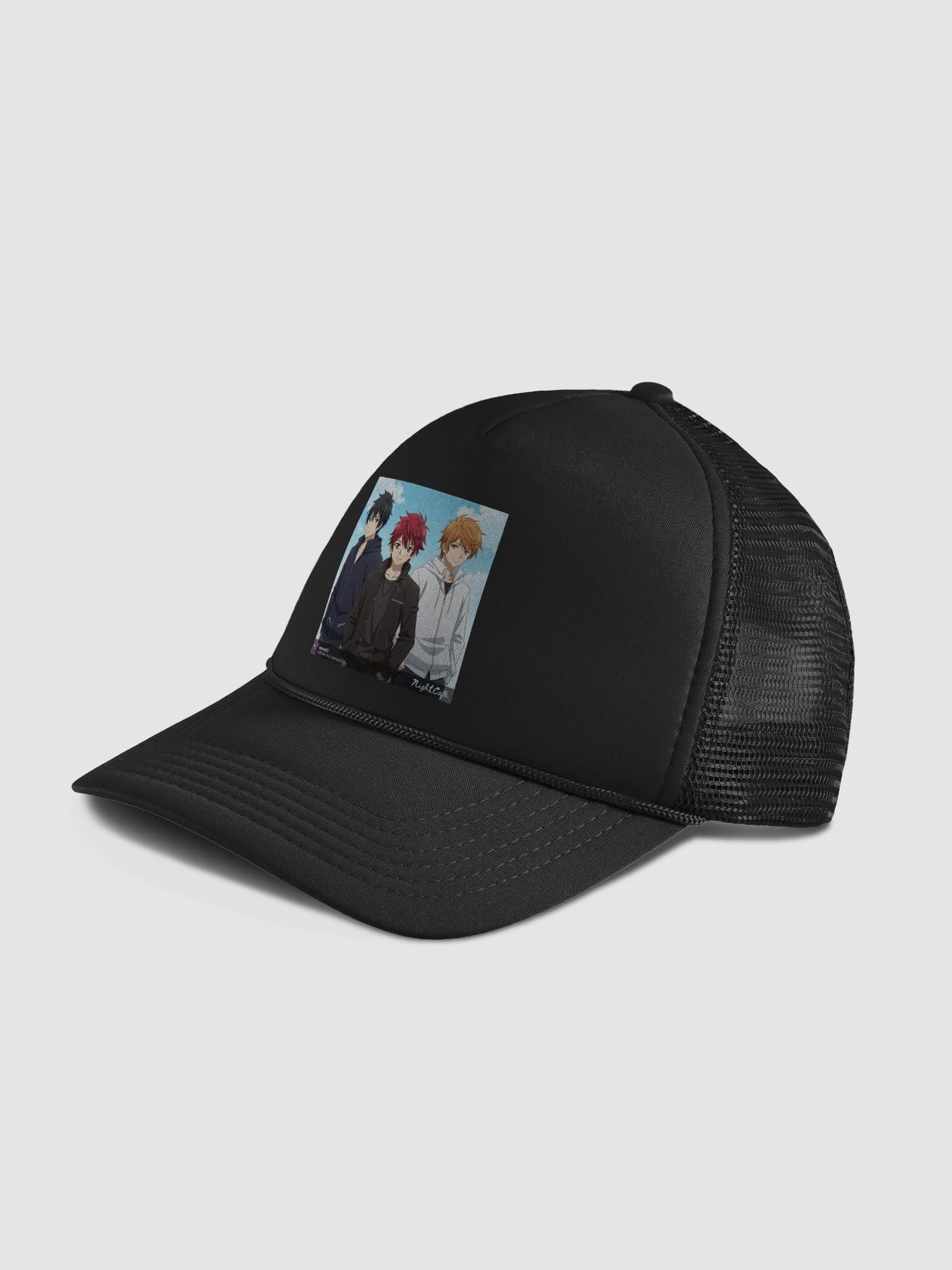 Anime Trio Foam Trucker Hat product image (4)