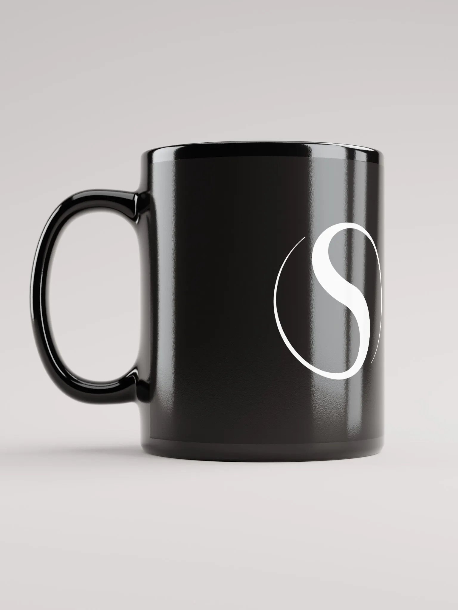 Black Coffee Mug - Large Logo product image (6)