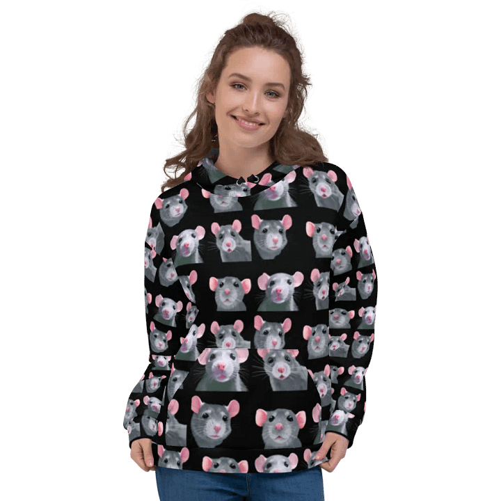 Four blue rats hoody product image (1)