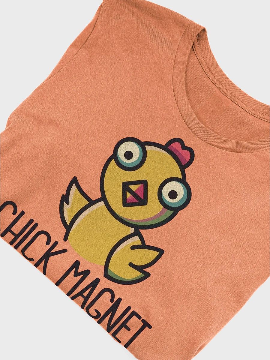Chick Magnet Funny T-Shirt, Cartoon Chicken Graphic Tee, Casual Unisex Shirt, Cute Farm Animal Top, Humorous Gift Idea for Friends Classic Tee product image (6)