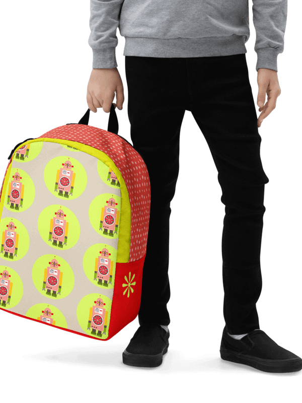 Gyro the Atomic Robot - Backpack in Lime and Red product image (5)
