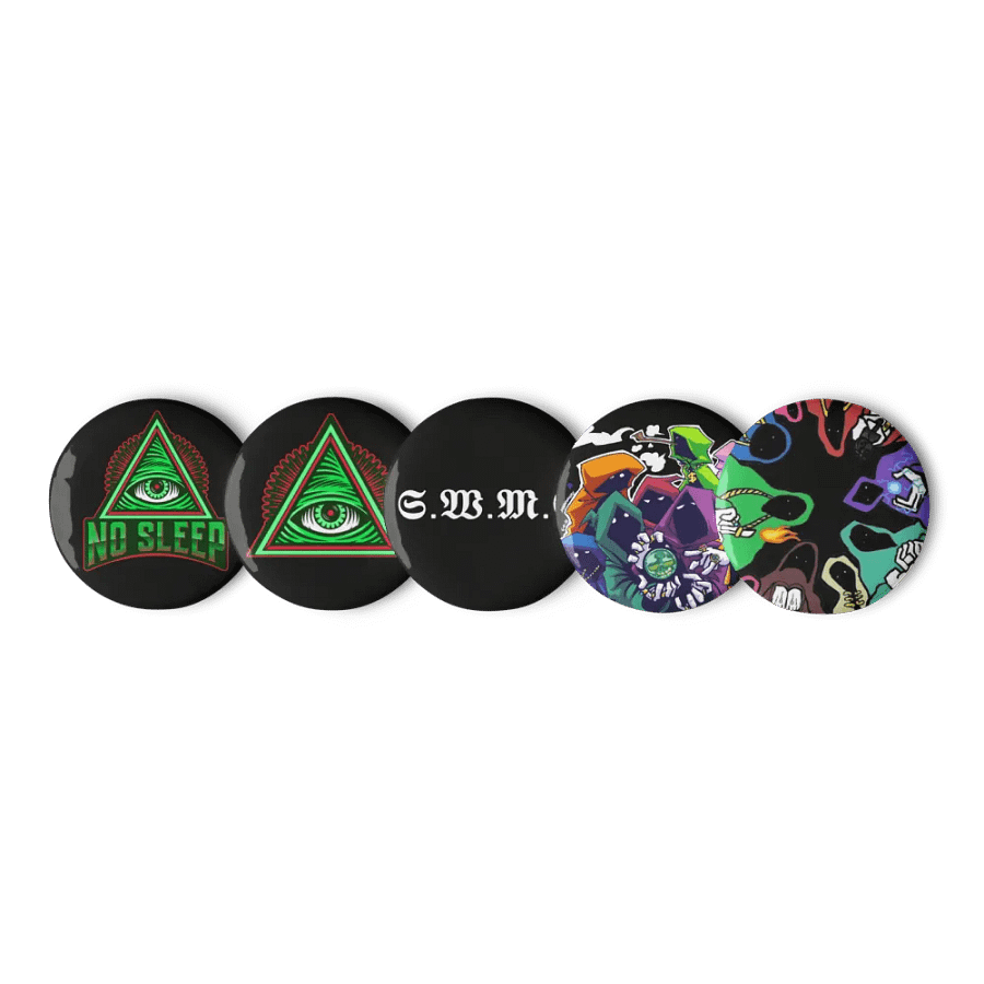NOSLEEPRP Buttons/Pins (SWMG Variant) product image (11)