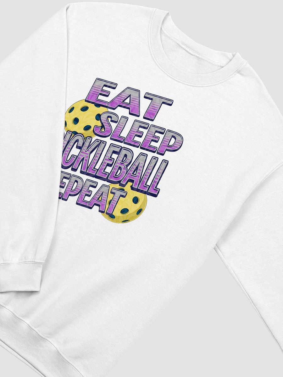 Eat Sleep Pickleball Repeat Angle Passion Crewneck product image (16)