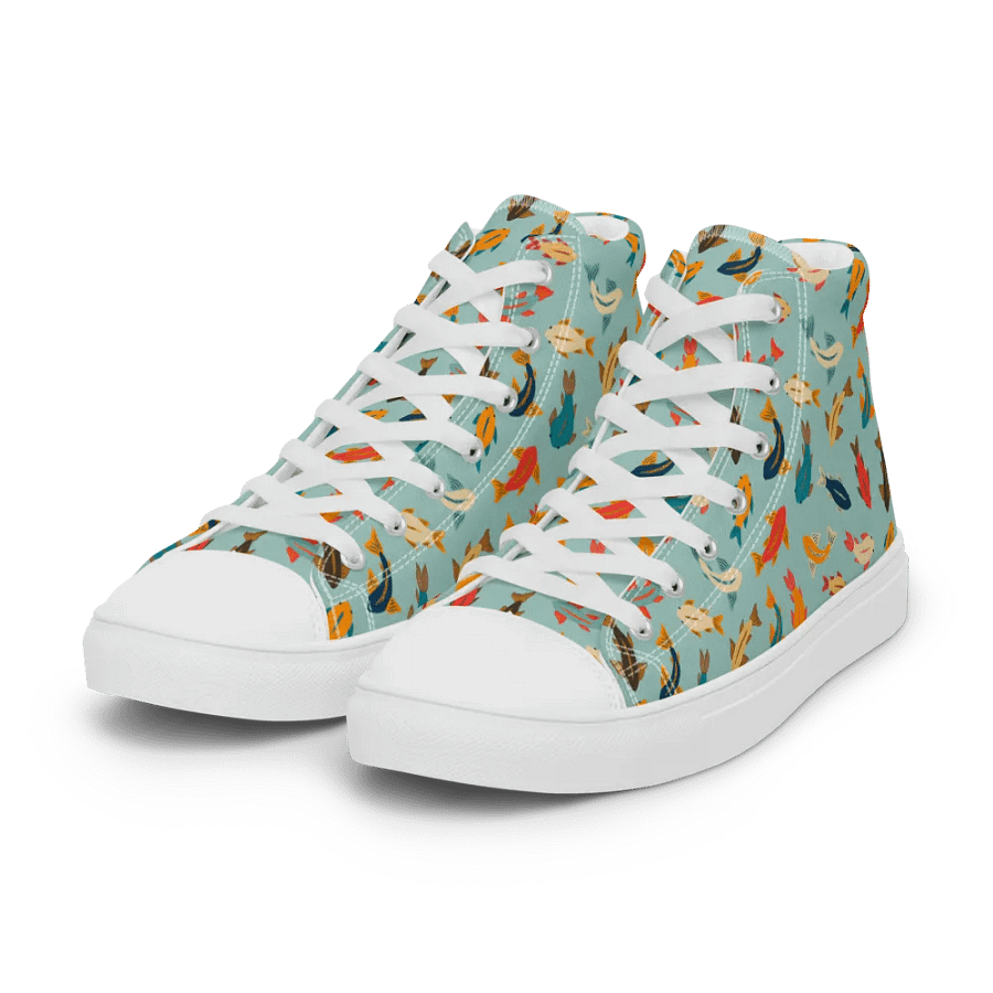 Aquatic Encounters - Mens High Top Canvas Shoes product image (7)