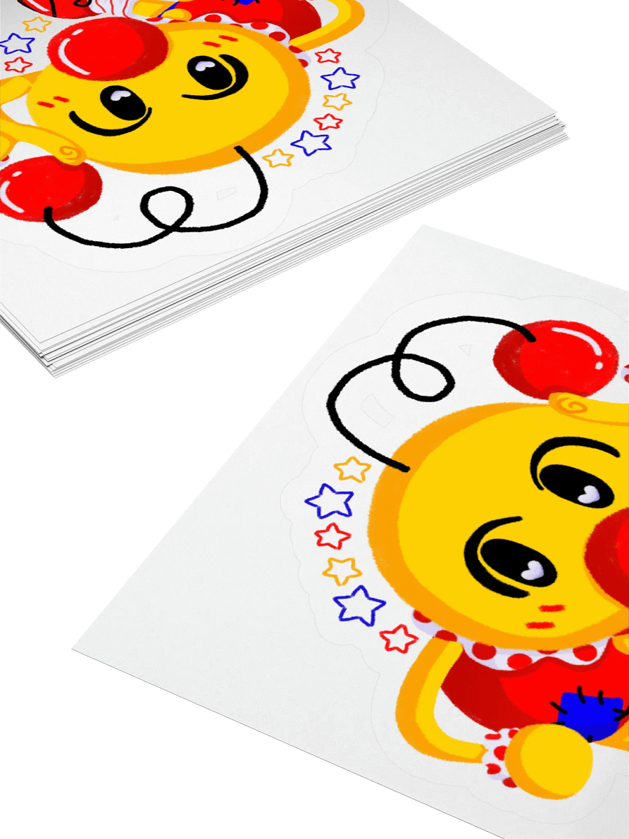 Boyoyoing Point Stars Flat Sticker product image (4)