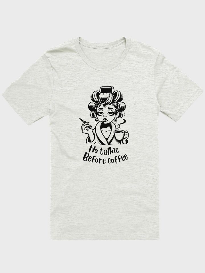 Sleepy Pre-Morning Coffee Girlie Tee product image (1)