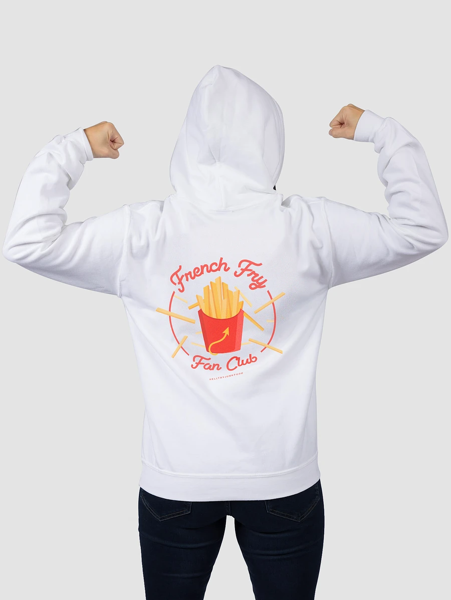 French Fry Fan Club Hoodie - White product image (5)