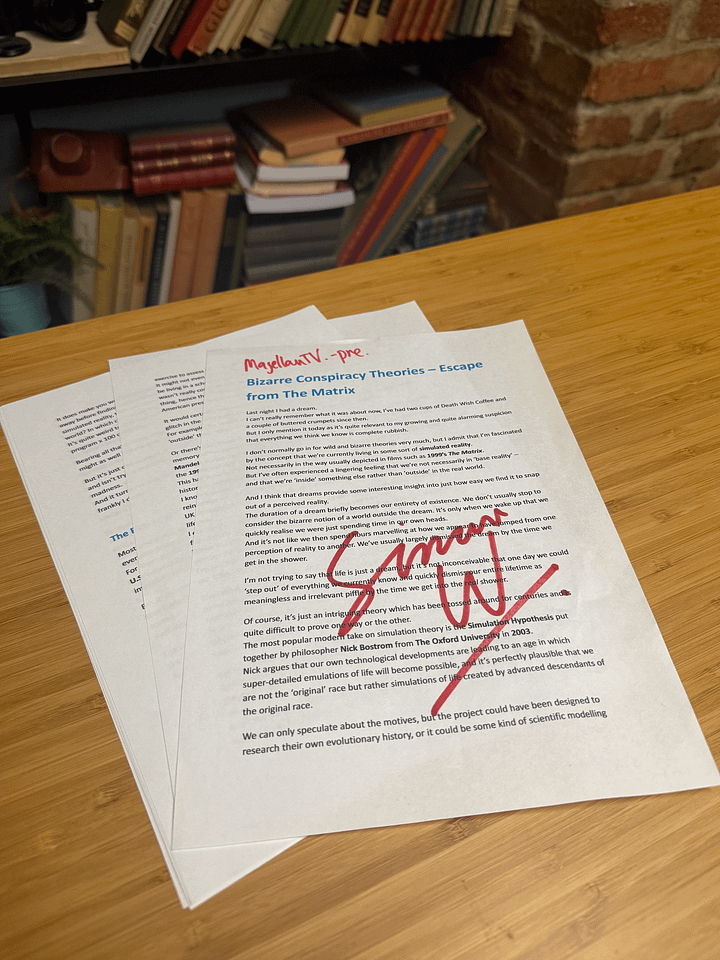 Official VINTAGE Signed Script product image (1)