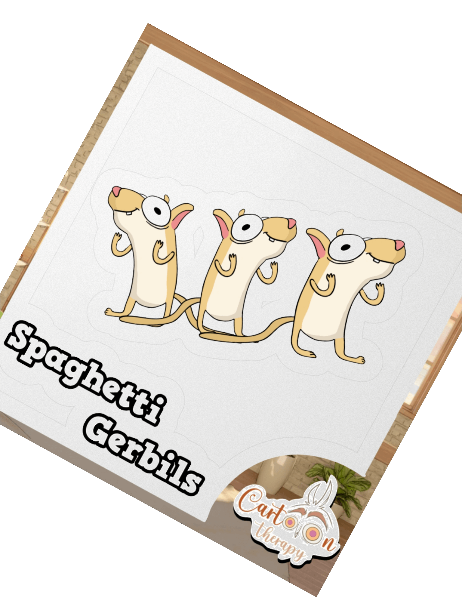 Spaghetti Gerbils (Sticker Club) product image (2)