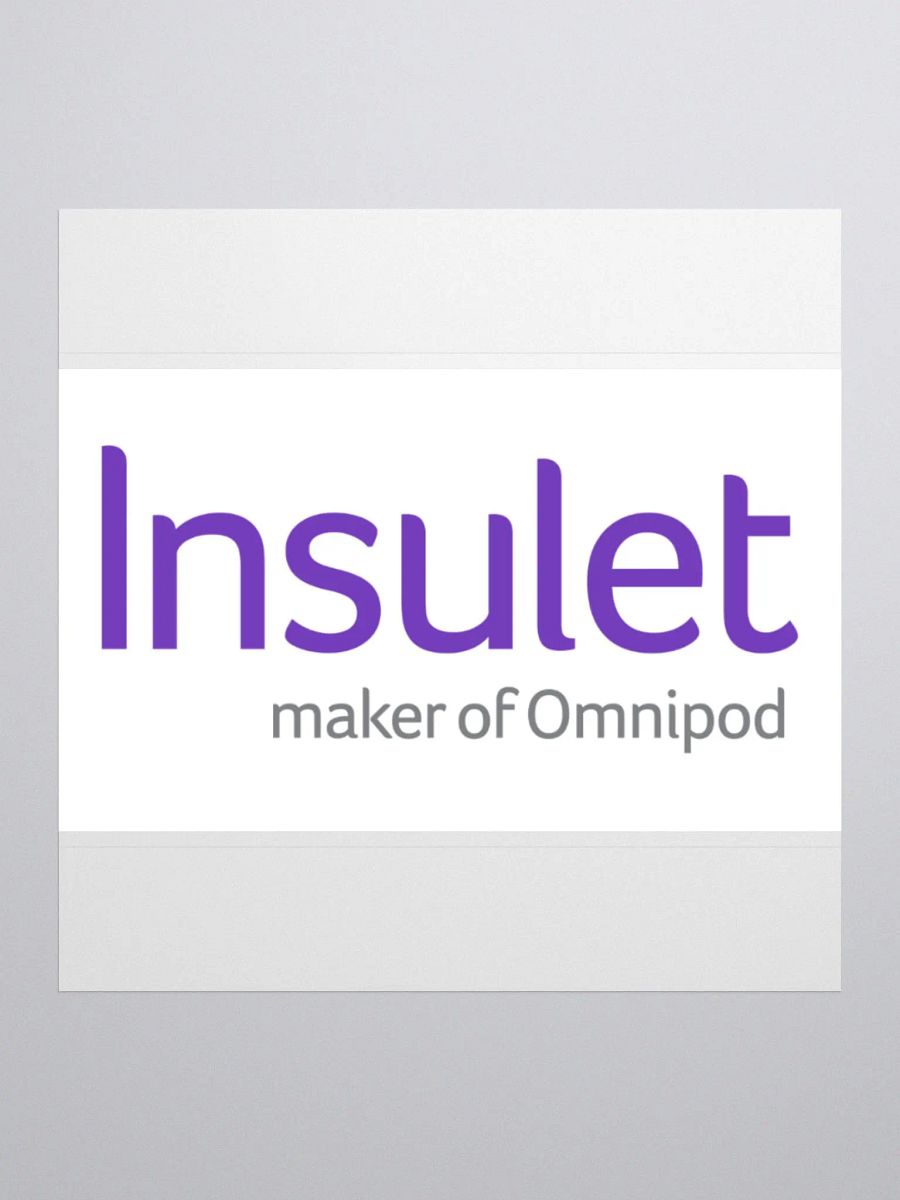 Insulet Kiss Cut Stickers product image (1)