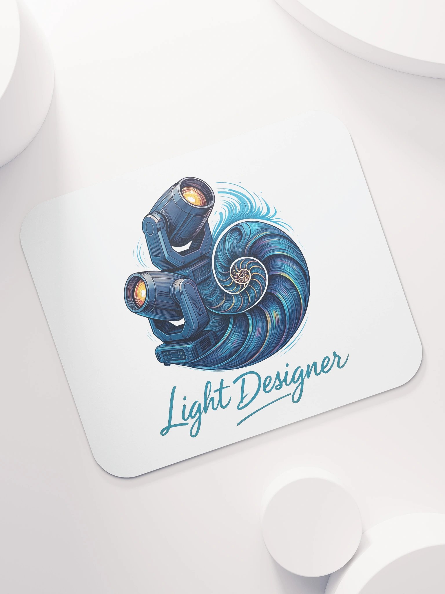 Theatrically Jerry: "LD Nautilus" Light Designer Mouse Pad product image (7)