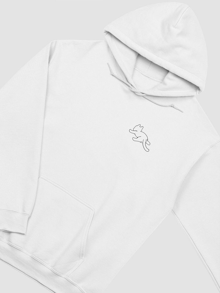 Lazy 'Black' Cat Hoodie product image (2)