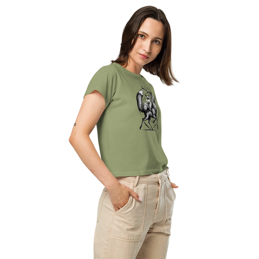 Always Together Iconic Vixen and Stag Women's High Waisted Tee product image (36)