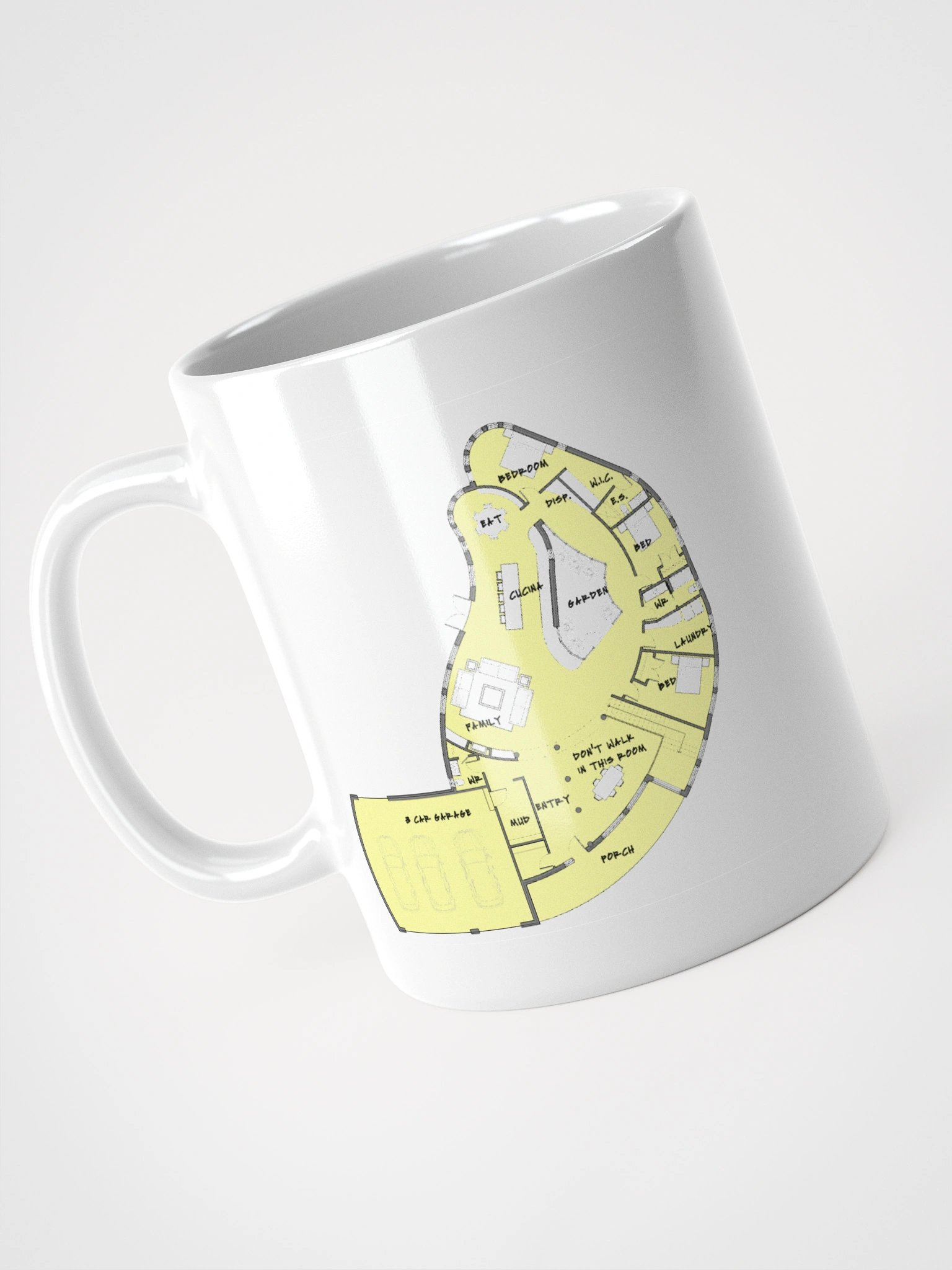 "Che Vuoi" Floor Plan Mug product image (2)