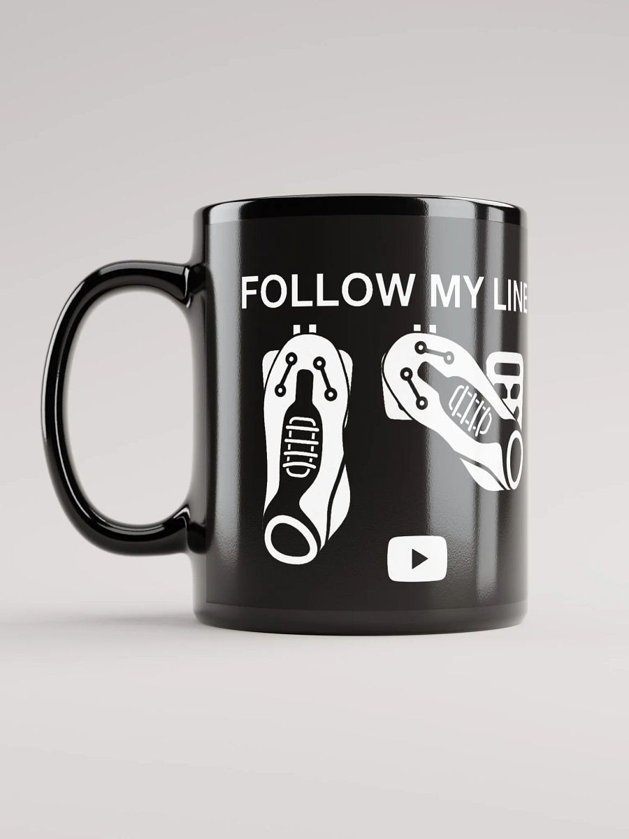 Follow My Line Logo Mug product image (11)