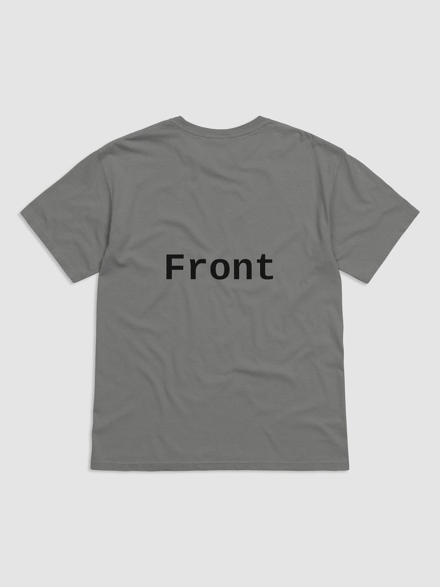 Front Back Heavyweight Tee - Incorrect - Light Color product image (20)