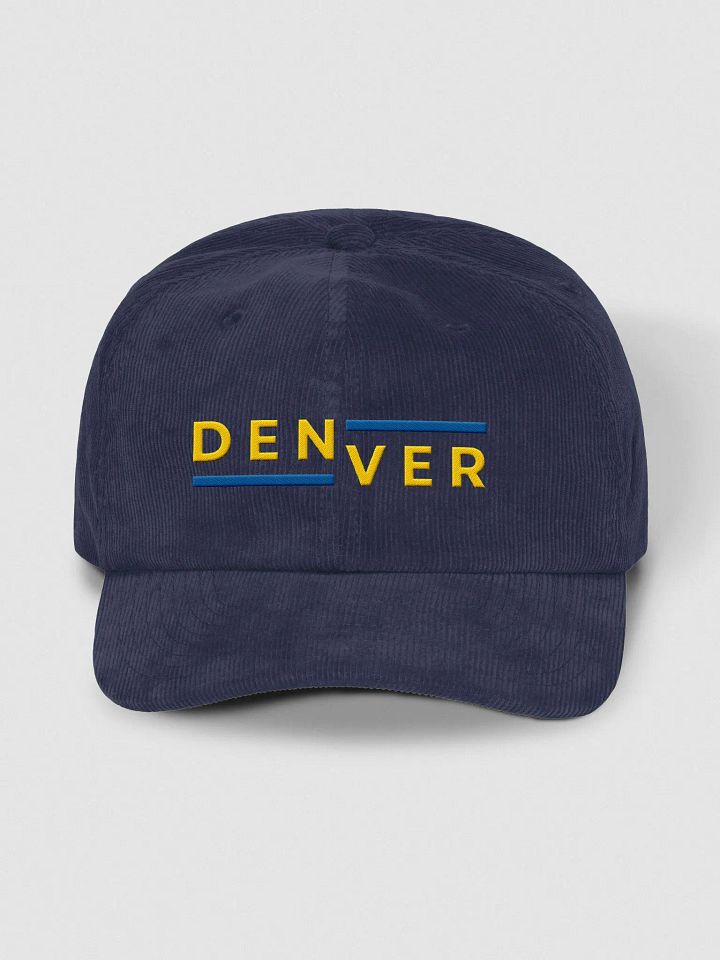 Beechfield Corduroy Dad Hat - Denver product image (1)
