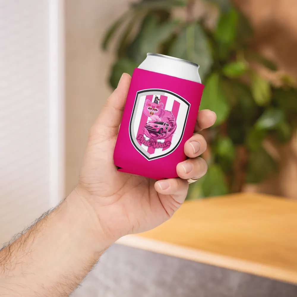 Pink Wave Can Sleeve product image (1)
