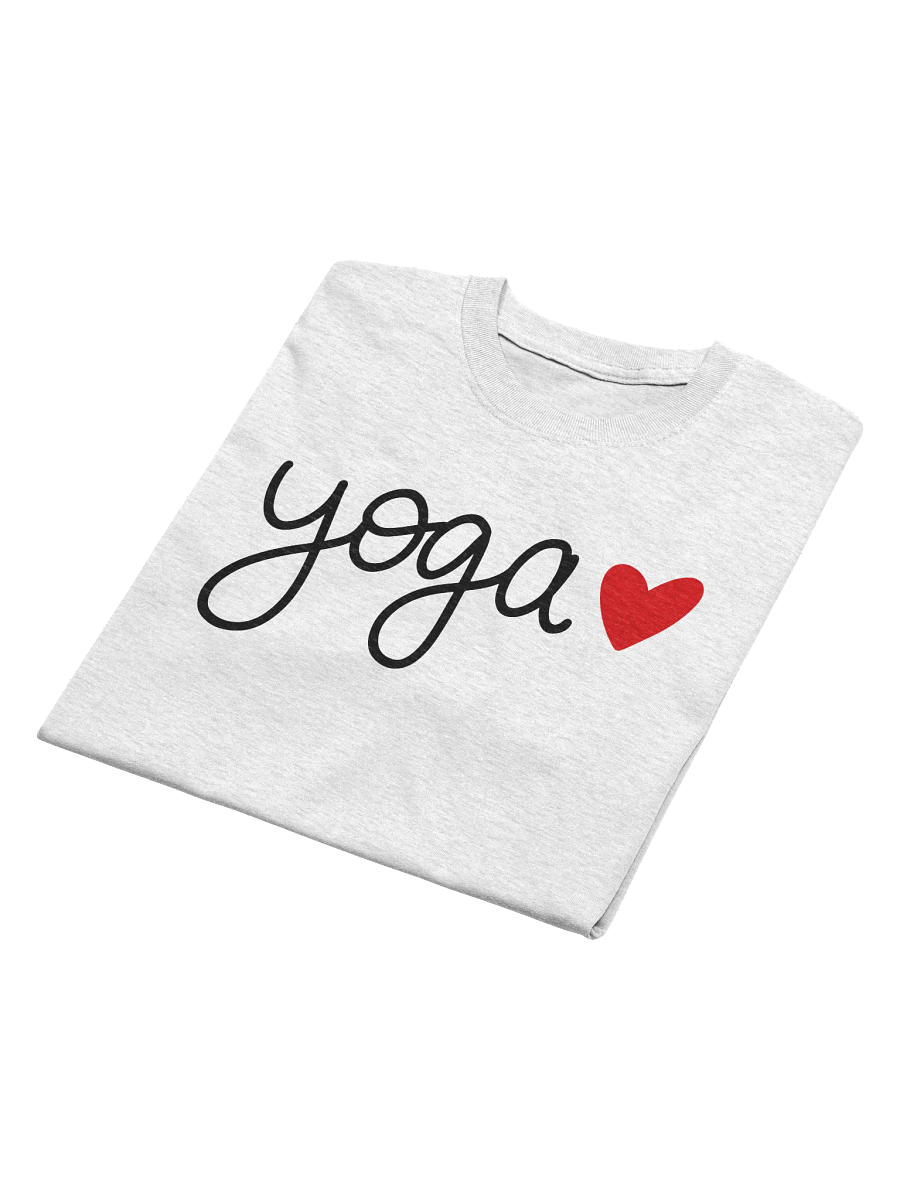 Yoga Love T-Shirt - Casual Comfort for Yoga Enthusiasts product image (4)