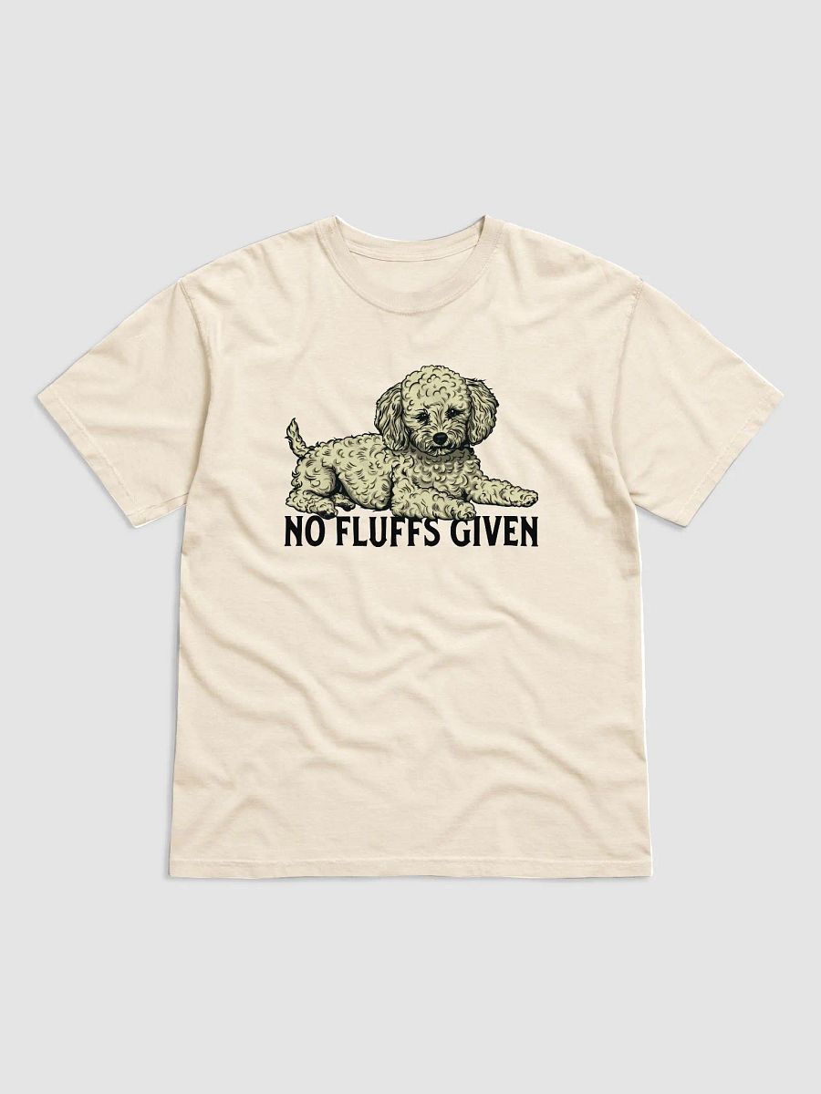 No Fluffs Given T-Shirt of a Toy Poodle | Funny T-Shirt for Poodle Paw-rents product image (17)