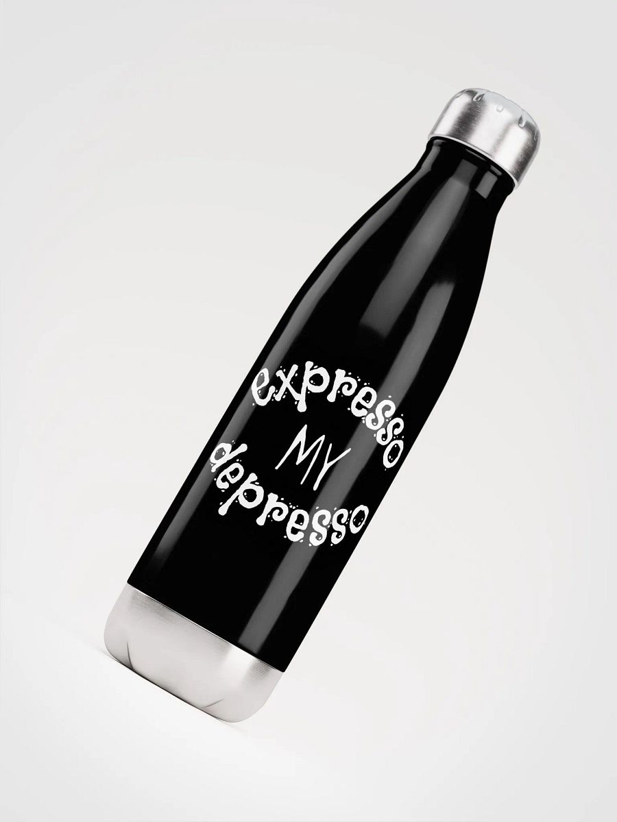 Expresso my Depresso Bottle, Black Cloud, White Mug product image (4)