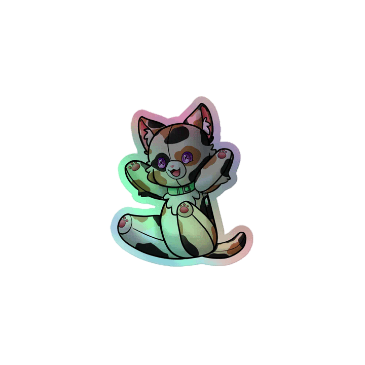Plushie Holo Sticker product image (1)