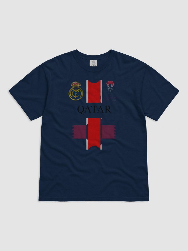 Garment-Dyed Heavyweight Man T-Shirt Qatar Flag product image (1)
