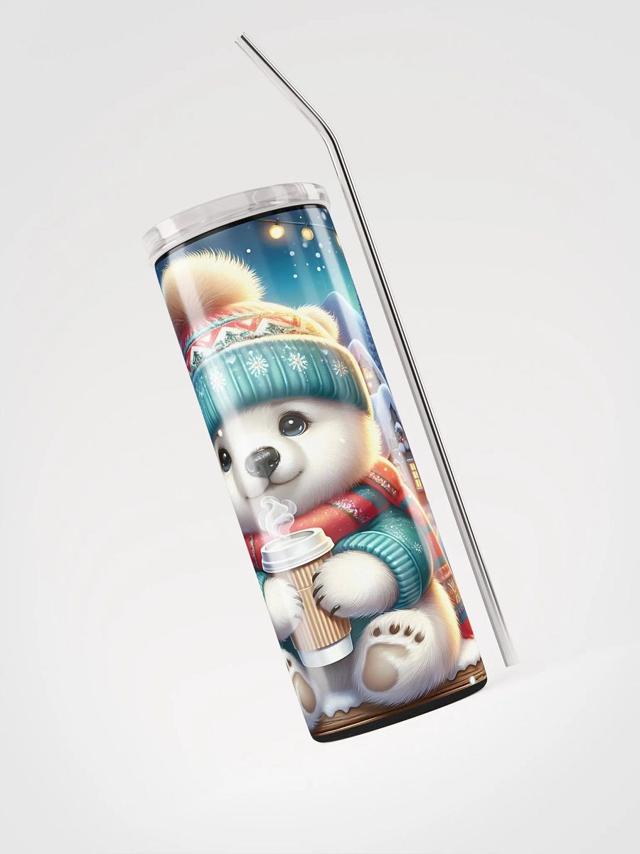 Cozy Winter Wonderland Baby Polar Bear Tumbler product image (6)