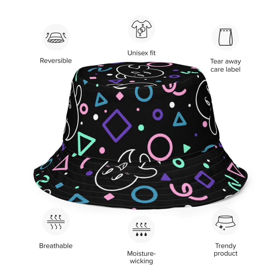 90s Arcade Reversible Bucket Hat product image (10)