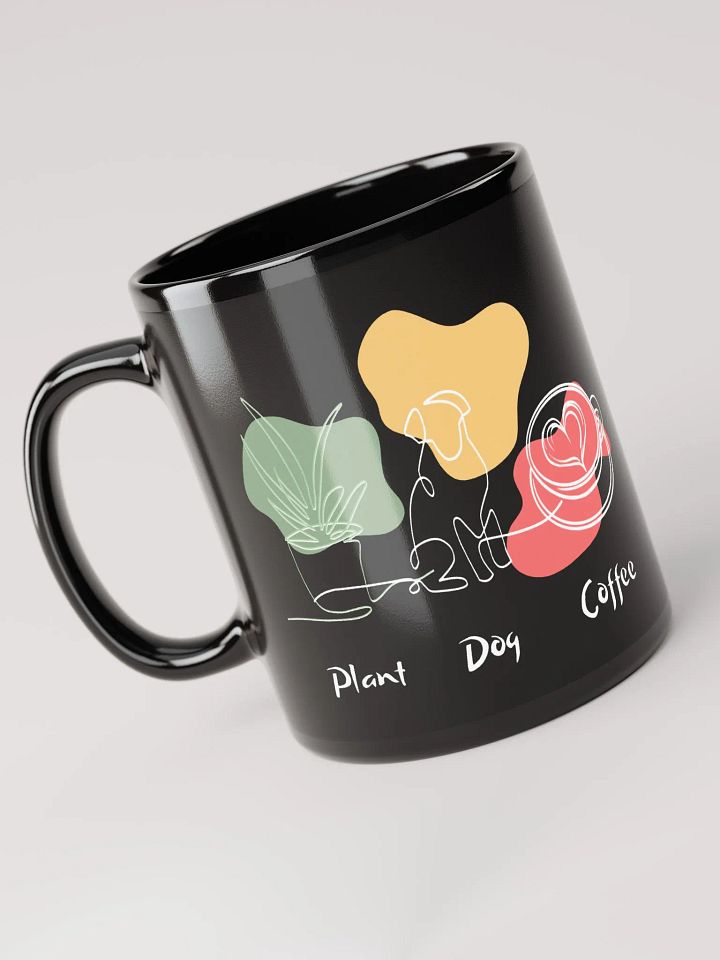 Abstract Plant Dog Coffee Mug product image (2)