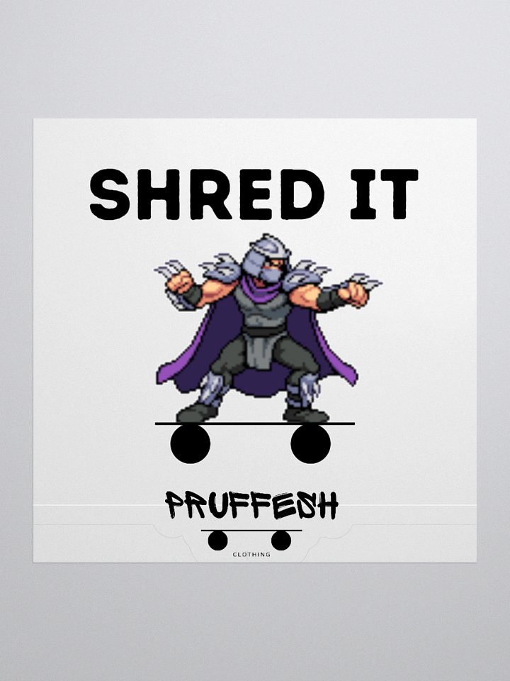 Shredder Sticker product image (1)