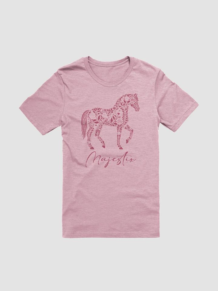 Majestic Horse Floral T-Shirt product image (7)