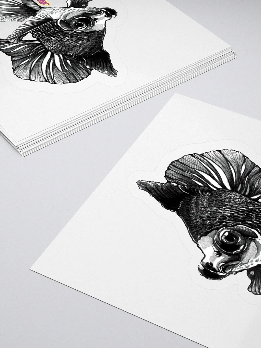 (Sticker) PEZ NEGRO product image (4)
