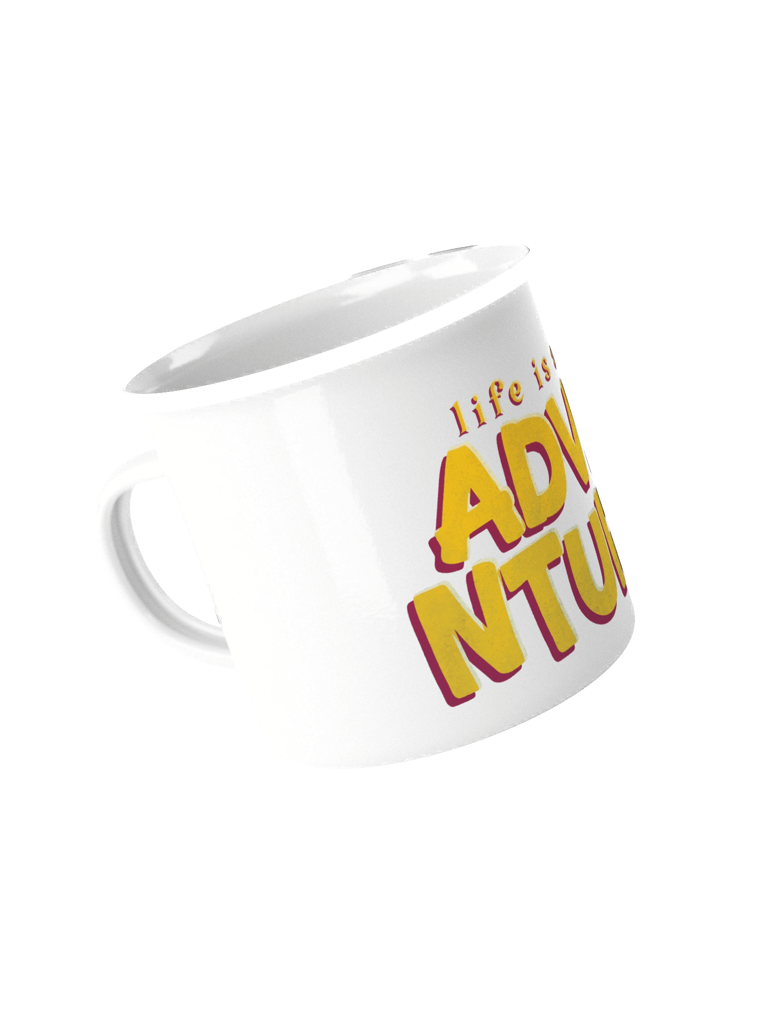 Adventure Awaits Enamel Mug product image (4)