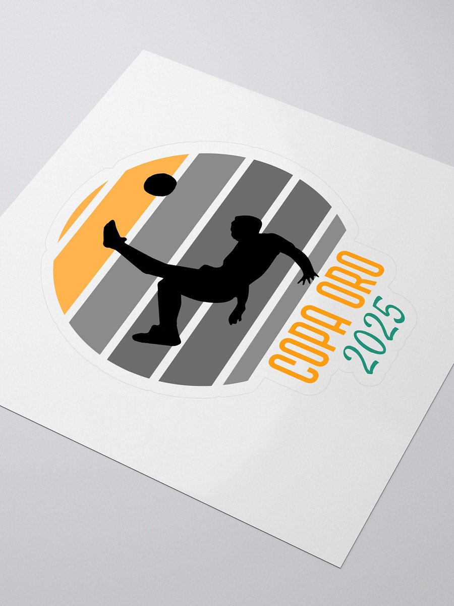 COPA ORO 2025 Soccer Player Kiss Cut Stickers product image (1)