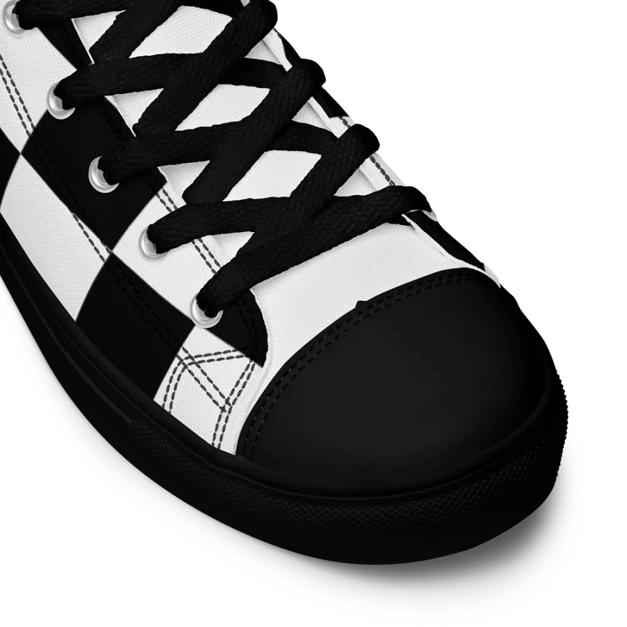 Womens checks canvas sneakers product image (10)