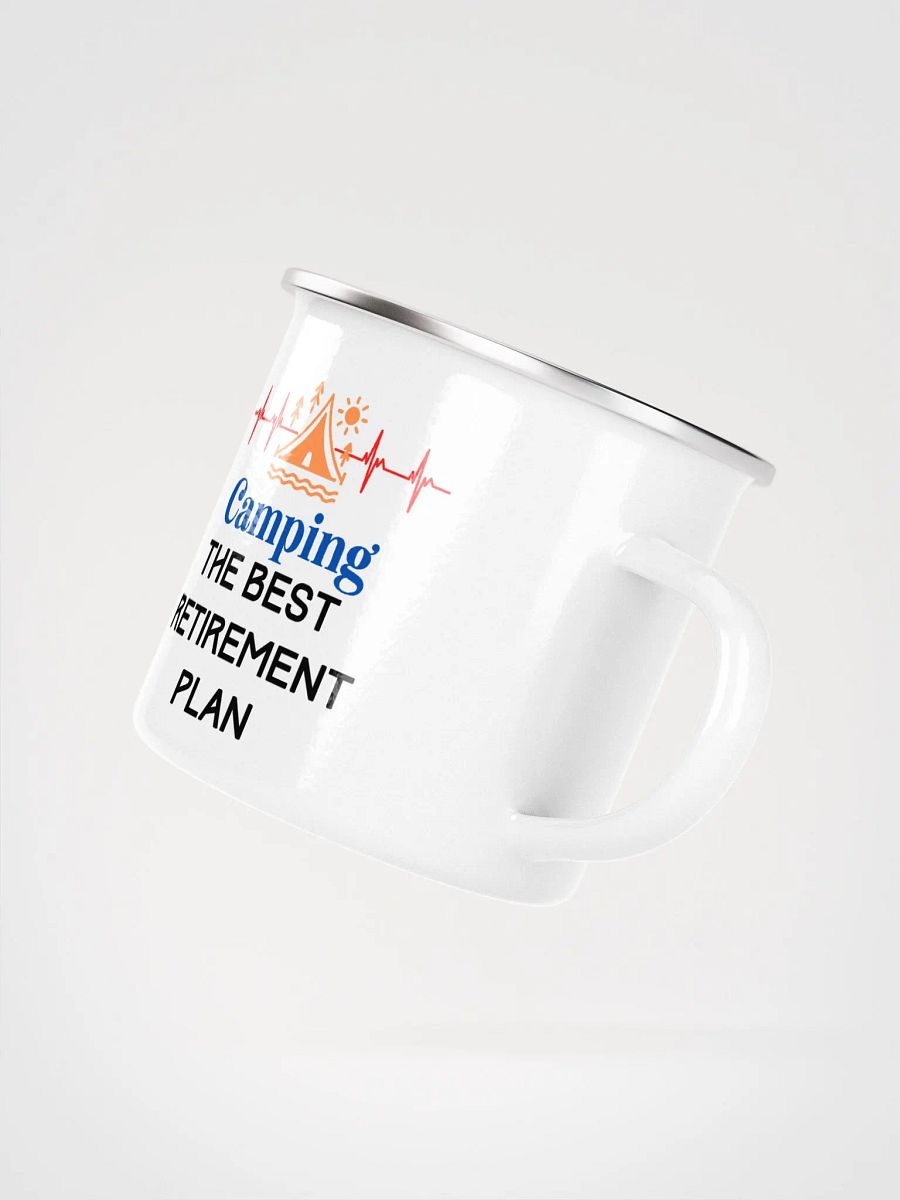 Camping Awaits Enamel Mug product image (2)