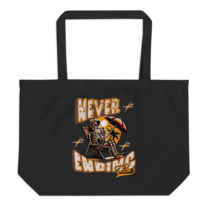 Never Ending Vibes Eternal Beach Organic Tote product image (1)
