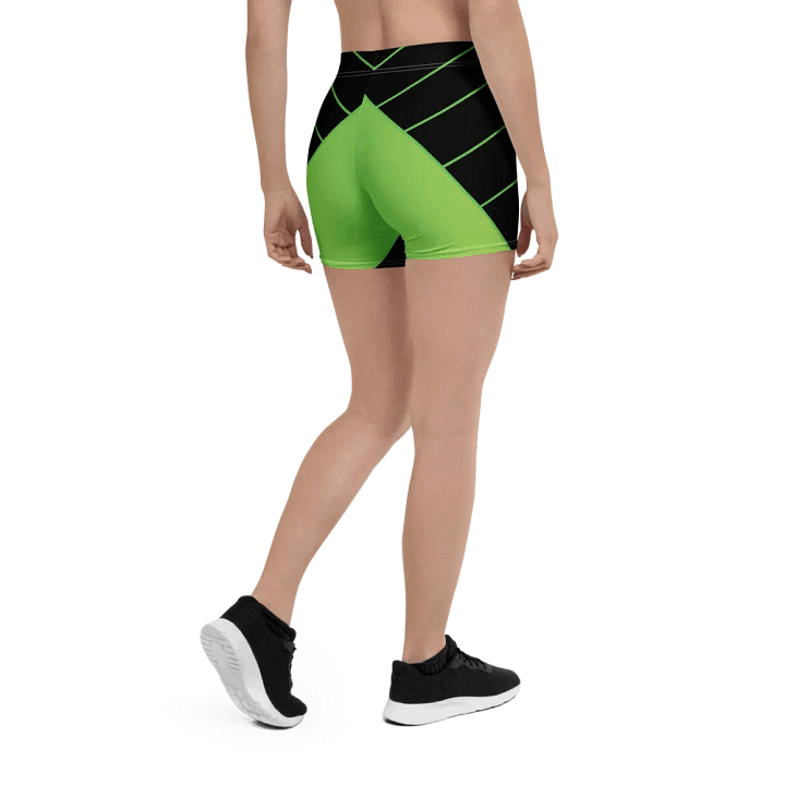 Symmetry in Green All-Over Print Shorts product image (2)