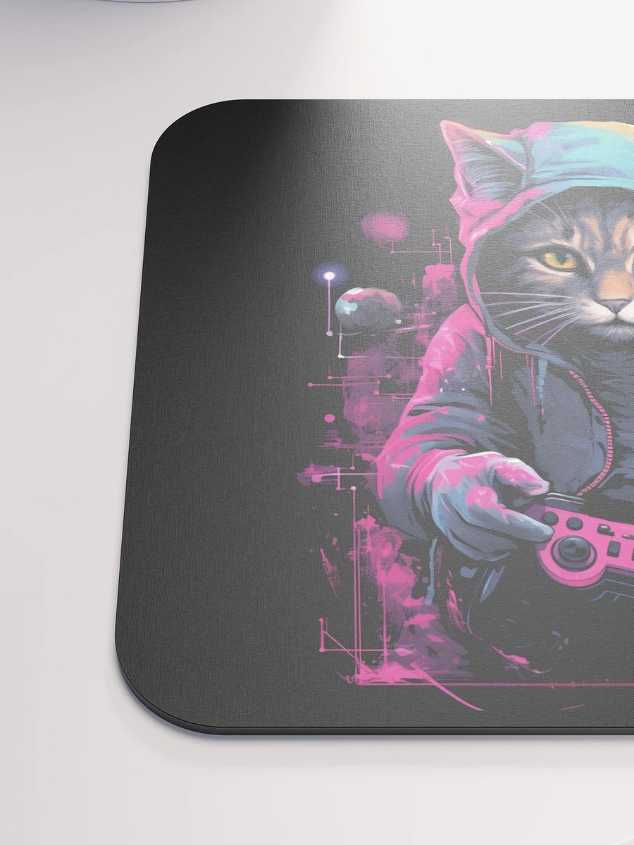 Whimsical Cat Gamer Mouse Pad product image (6)