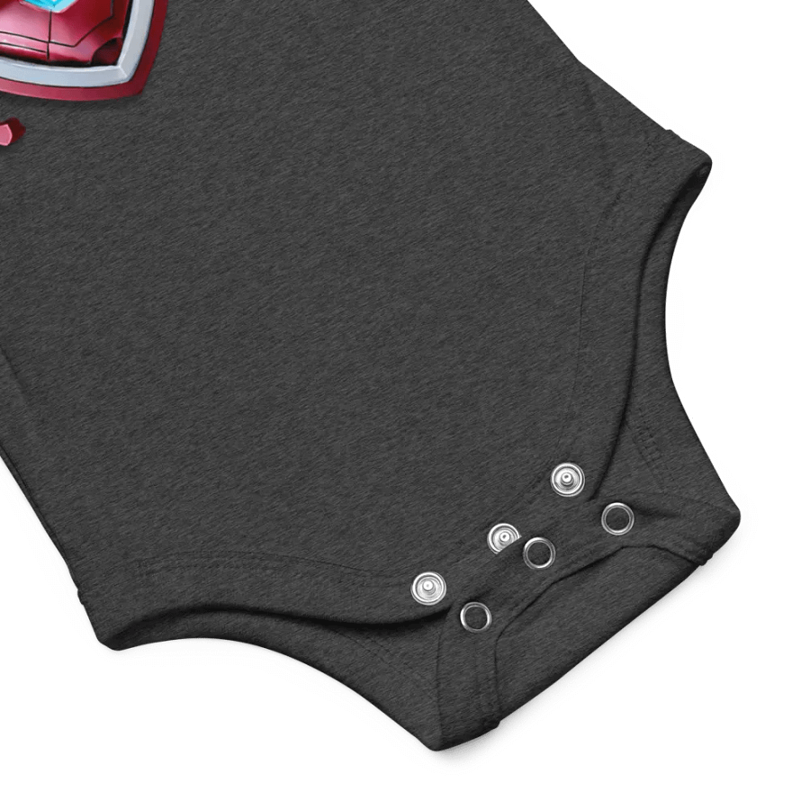 Ironman Shield Baby Short Sleeve One Piece product image (3)