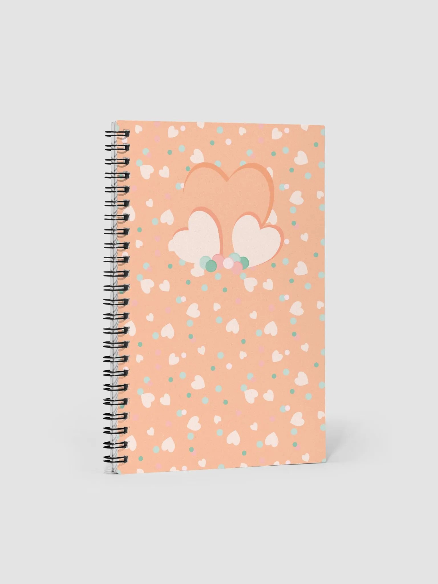 Simply Hearts and Dots Notebook product image (1)