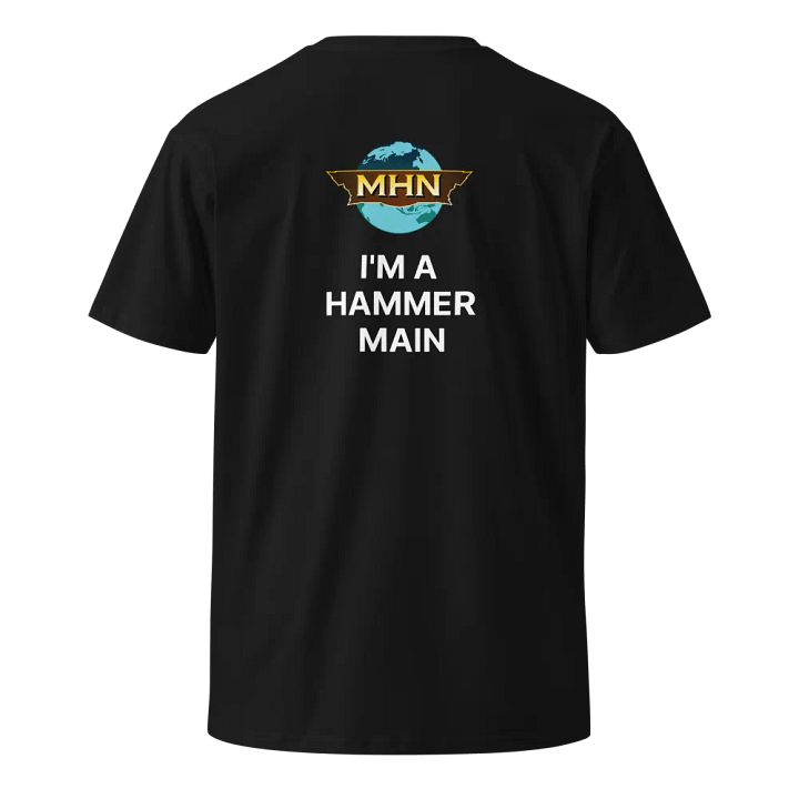 I'm A Hammer Main MHN Emblem Unisex T-Shirt Black/Grey/Navy product image (2)
