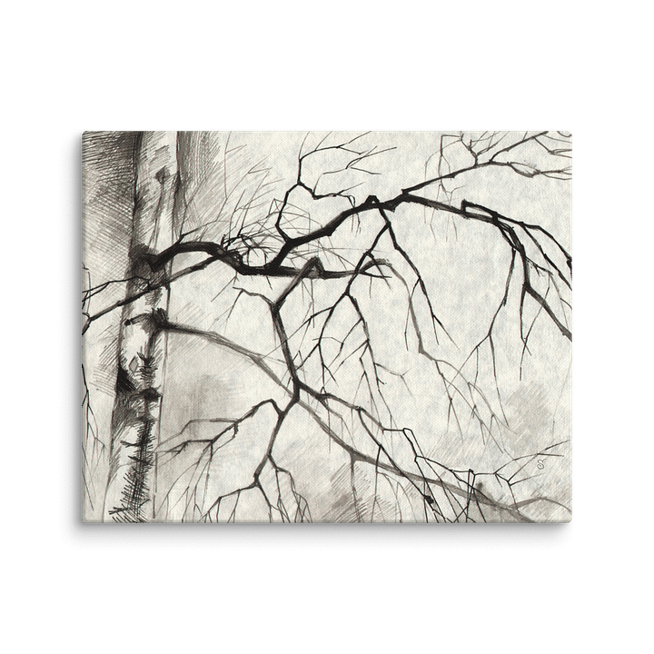 Zen Tree Canvas Art - Birches product image (1)