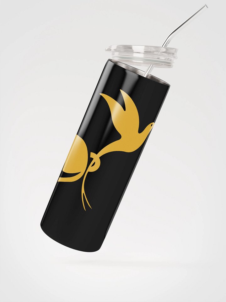 Golden Bird Bell Stainless Steel Tumbler product image (2)
