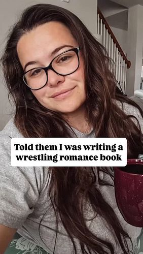 Holy freaking airball, indeed. 🤭🥰 The responses I’ve received since announcing I was working on a pro wrestling romance has b...